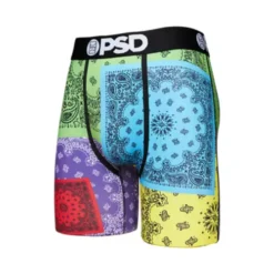 Men's PSD Patchwork Boxer Briefs -Best Apparel Shop 19479509886 3