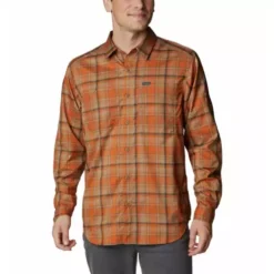 Men's Columbia Silver Ridge Utility Lite Plaid Long Sleeve Shirt -Best Apparel Shop 19489572409