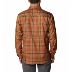 Men's Columbia Silver Ridge Utility Lite Plaid Long Sleeve Shirt -Best Apparel Shop 19489572409 1