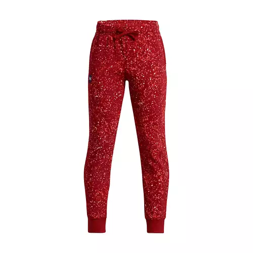 Boys' Under Armour UA Rival Fleece Printed Joggers Boys' Under Armour UA Rival Fleece Printed Joggers -Best Apparel Shop 19525387948