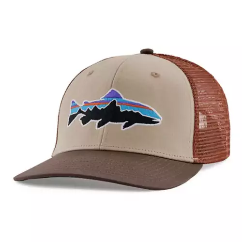 Adult Patagonia Fitz Roy Trout Trucker Snapback Hat Adult Patagonia Fitz Roy Trout Trucker Snapback Hat -Best Apparel Shop 19569910219