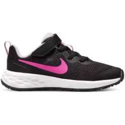 Girls' Nike Revolution 6 Hook N Loop Running Shoes -Best Apparel Shop 19587030815 4