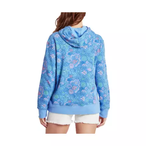 Women's Life is Good Flower Doodle Pattern Simply Hoodie Women's Life Is Good Flower Doodle Pattern Simply Hoodie -Best Apparel Shop 19629377368 2