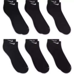 Adult Nike Everyday Plus Cushion 6 Pack Ankle Socks -Best Apparel Shop 88840826795 3